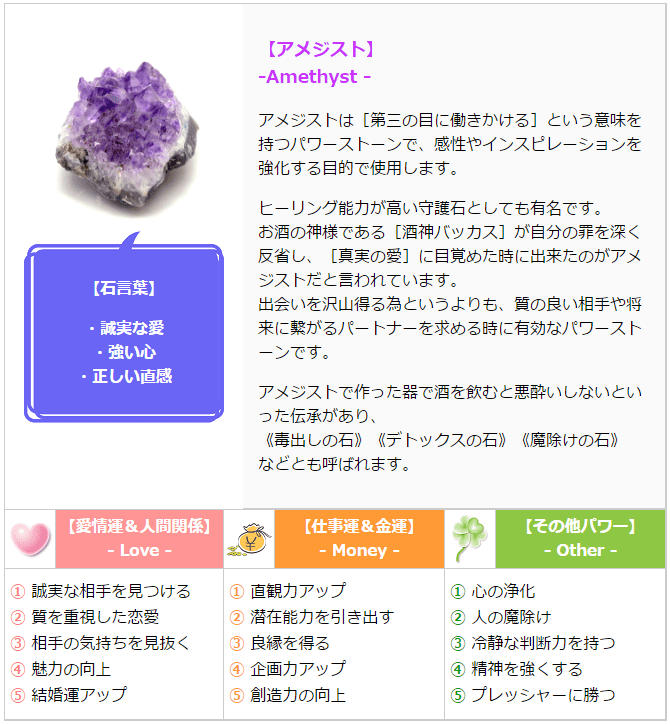 2月24日生まれのパワーストーン【意味】