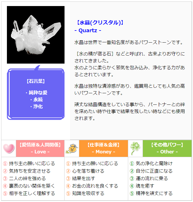 4月26日生まれのパワーストーン【意味】